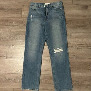 Just Black Denim High Waisted Soft Denim Jeans (Size 27)